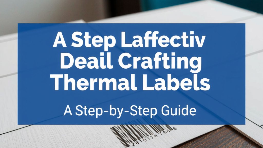 Crafting Effective Thermal Labels: A Step-by-Step Guide