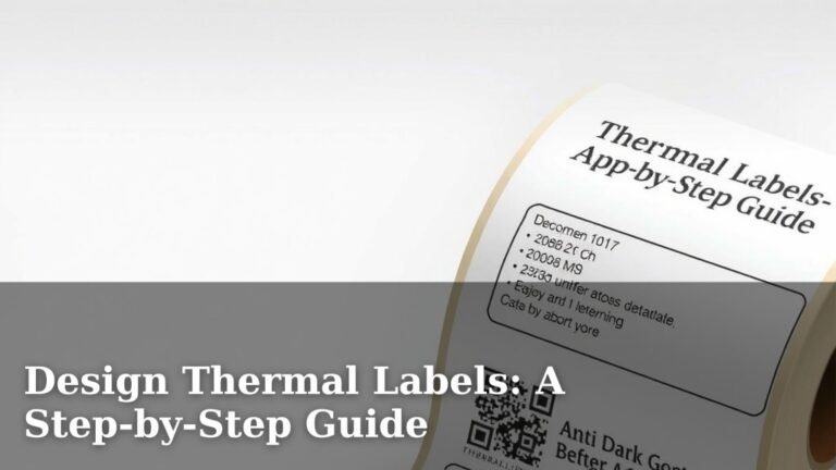 Design Thermal Labels: A Step-by-Step Guide