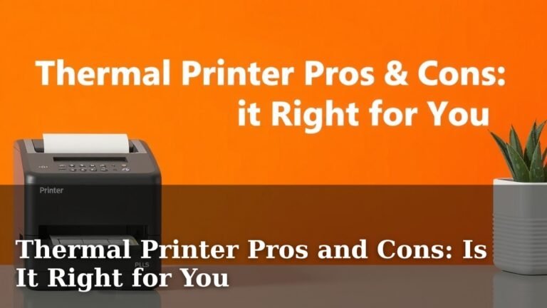 Thermal Printer Pros and Cons: Is It Right for You