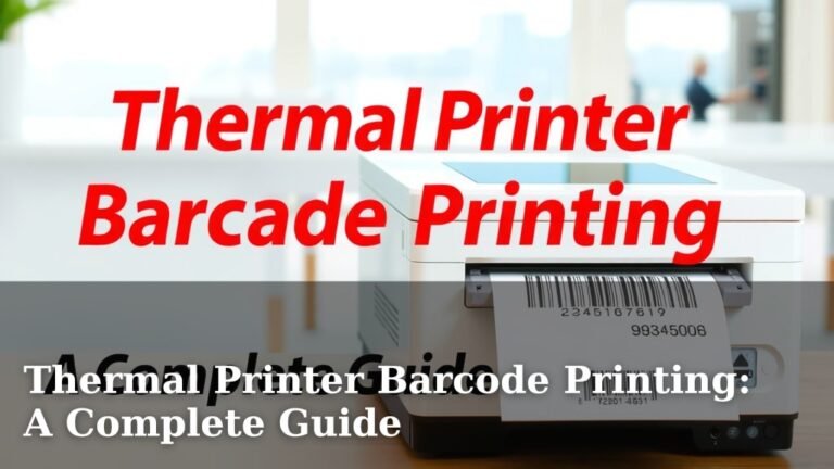 Thermal Printer Barcode Printing: A Complete Guide