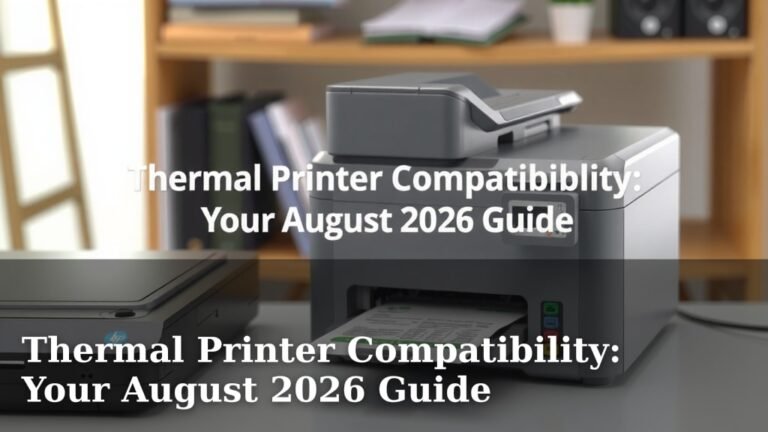Thermal Printer Compatibility: Your August 2026 Guide