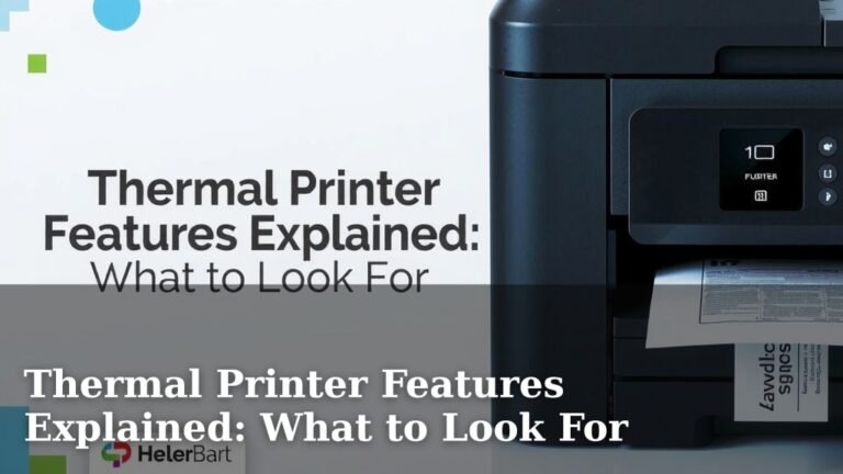 Thermal Printer Features Explained: What to Look For