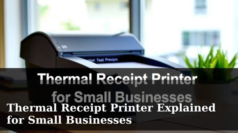 Thermal Receipt Printer Explained for Small Businesses