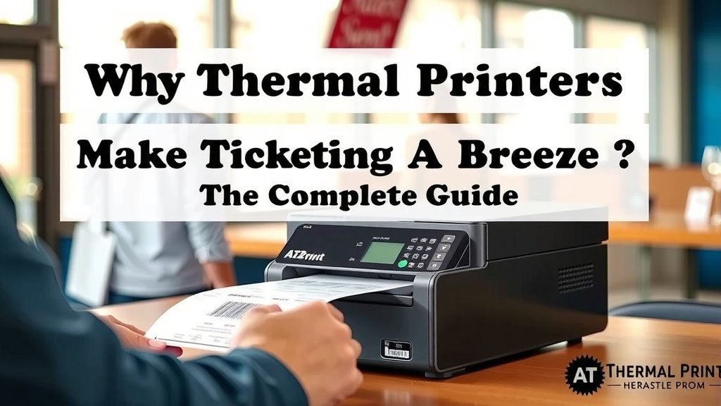Why Thermal Printers Make Ticketing a Breeze