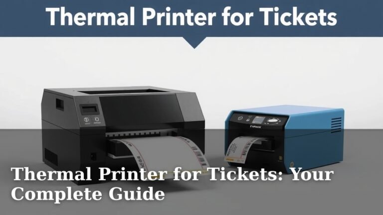 Thermal Printer for Tickets: Your Complete Guide