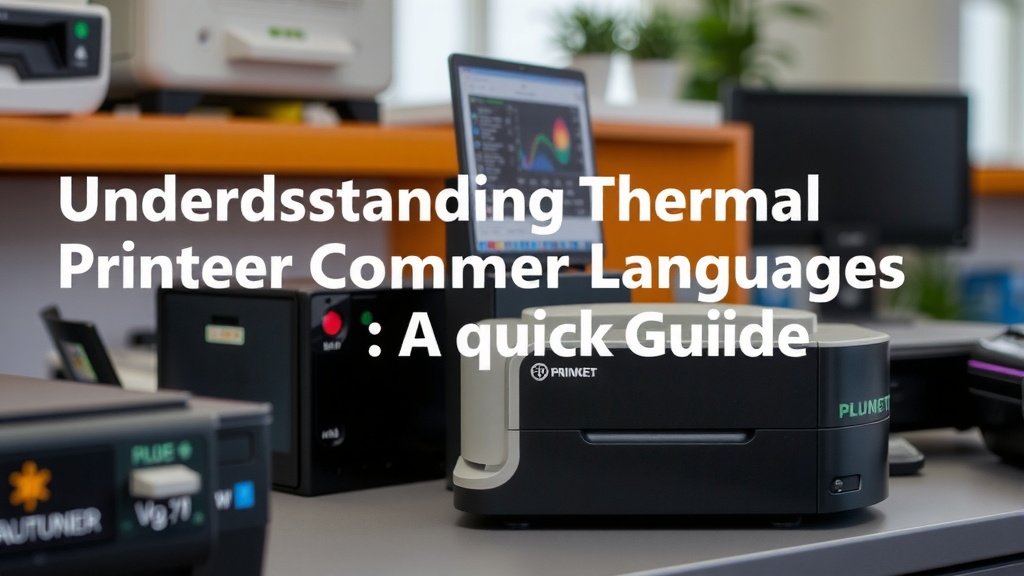 Understanding Thermal Printer Command Languages