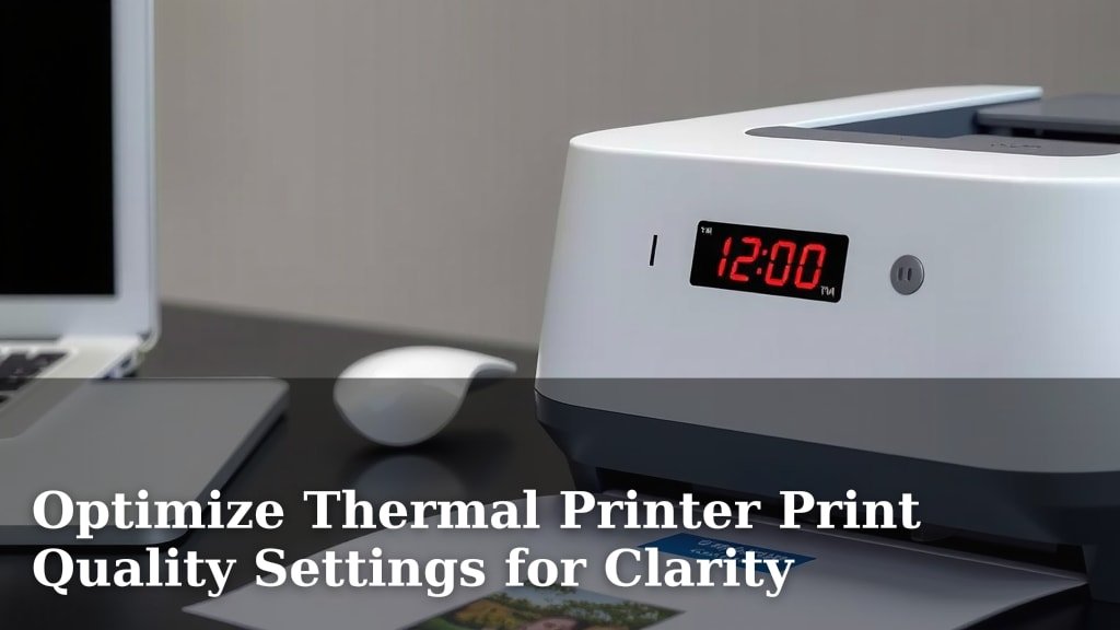 Optimize Thermal Printer Print Quality Settings for Clarity