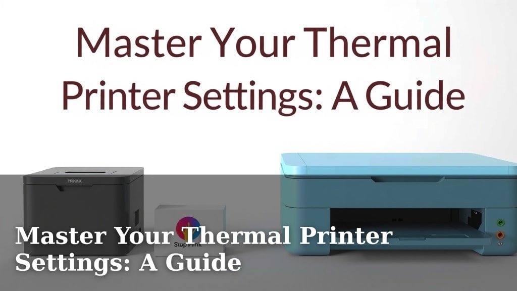 Master Your Thermal Printer Settings: A Guide
