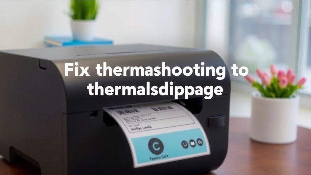 Troubleshooting Your Thermal Printer's Label Skipping Issue
