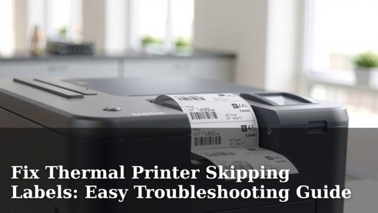 Fix Thermal Printer Skipping Labels: Easy Troubleshooting Guide