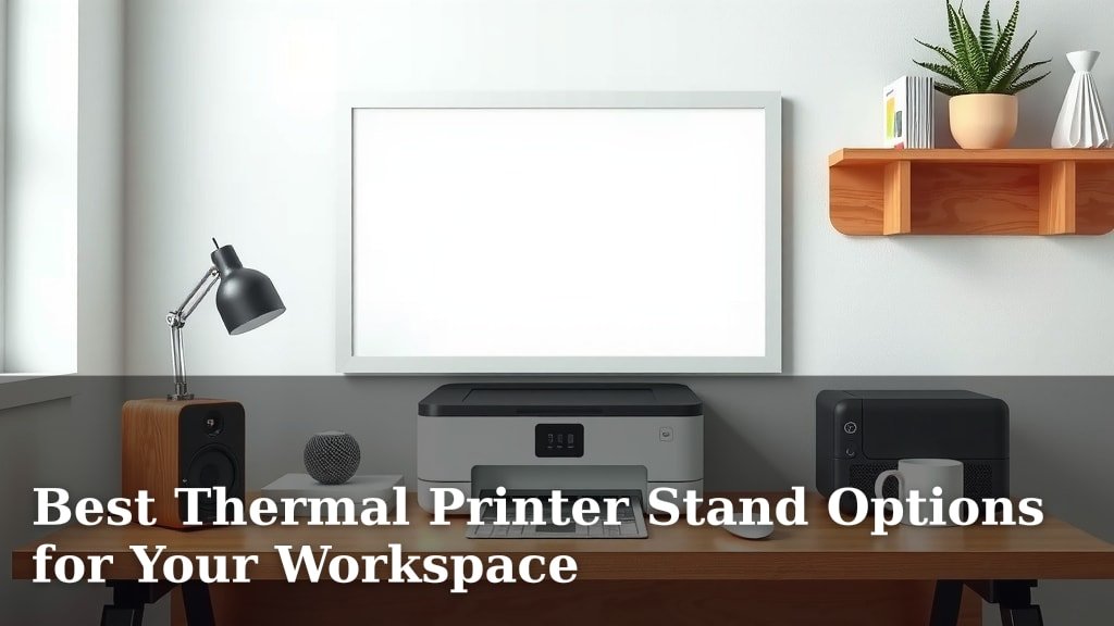 Best Thermal Printer Stand Options for Your Workspace