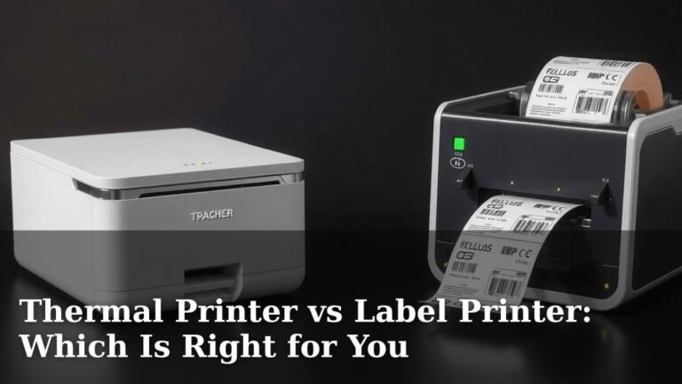 Thermal Printer vs Label Printer: Which Is Right for You