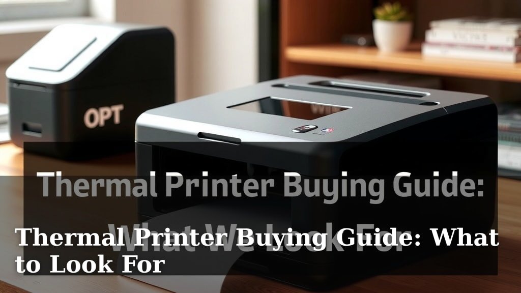 Thermal Printer Buying Guide: What to Look For